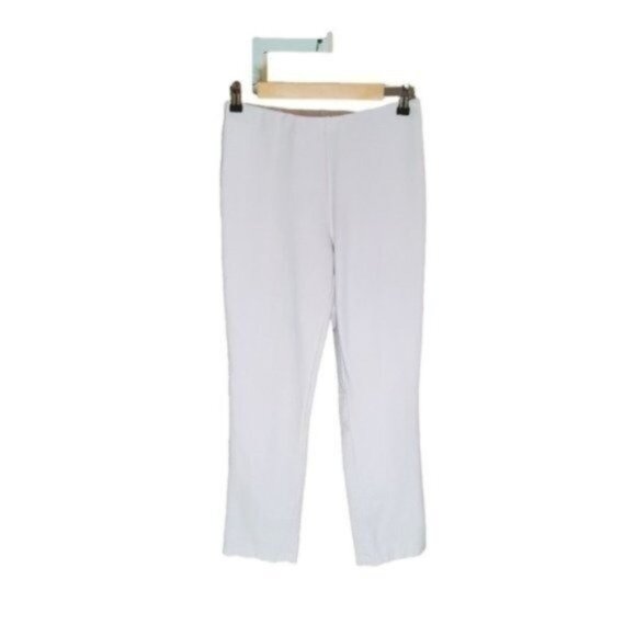 Mod-o-doc Pull On High-rise Stretch Pants White Size Small - Picture 1 of 5